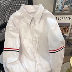 批发bf潮牌<b class='q'>衬衫</b>外套<b class='q'>男</b>女春秋2026年新款设计感小众情侣装长袖<b class='q'>衬衣</b>