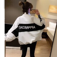 外套女韩版宽松学生2026新款春秋原宿ins潮学院风上衣港风情侣bf