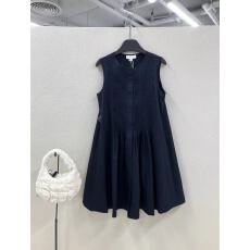 批发<b class='q'>清仓</b>特价  ~COS风 ~女装 标准褶裥纯棉中长款<b class='q'>连衣裙</b>2025春季新品