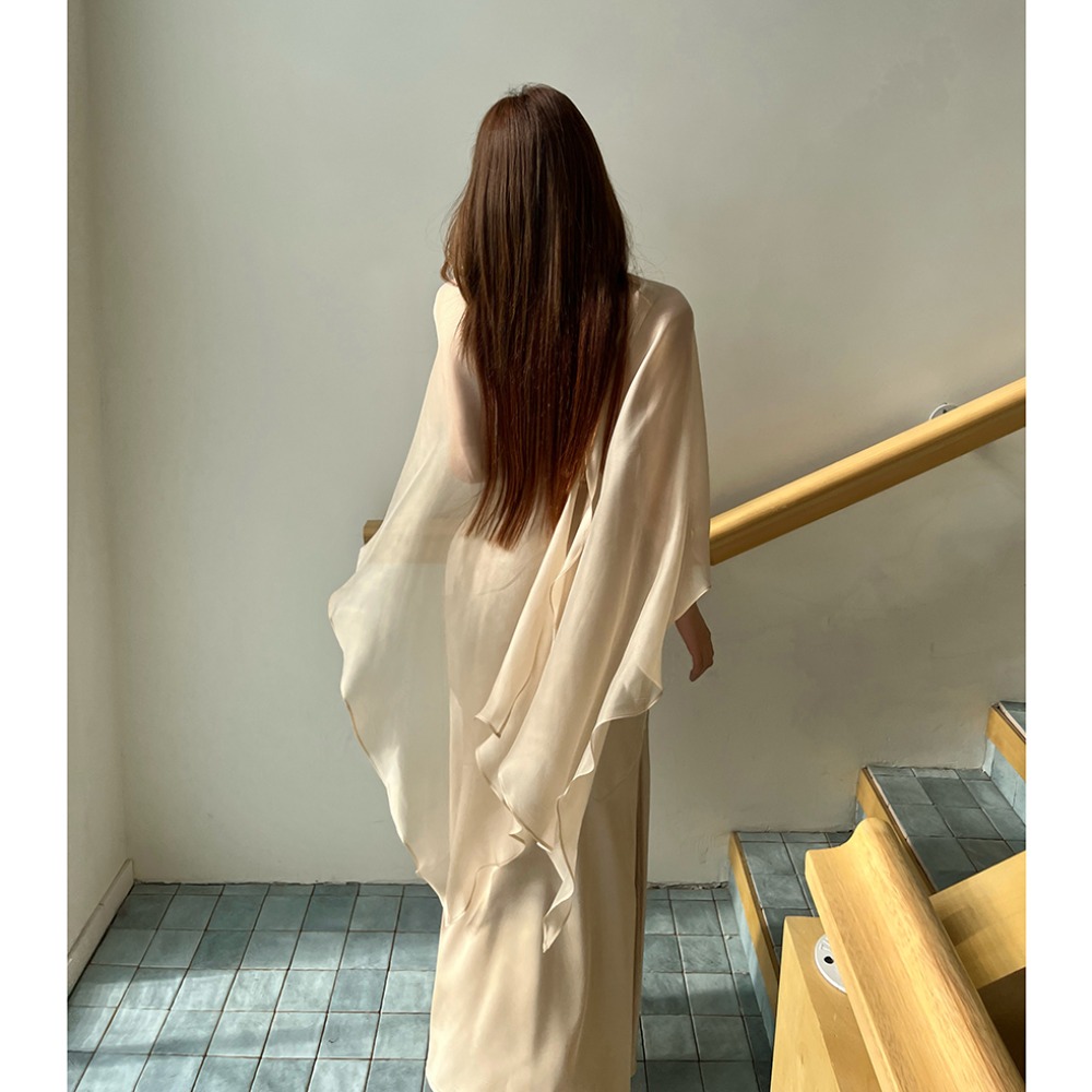 실사 2026 여름 드레스 새로운 고급 센스 품격 블라우스 숄 인어 꼬리 스커트 슬립 여성 드레스 투피스 슈트