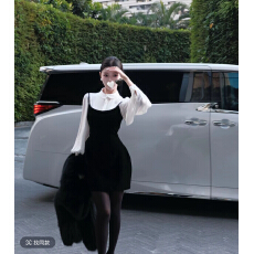 批发<b class='q'>衬衫</b>吊带裙套装