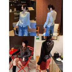 批发<b class='q'>欧洲站</b>蕾丝背影杀设计感衬衫2026春季<b class='q'>新款</b>高级感轻奢减龄洋气开衫