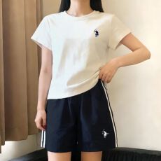 批发2026新款<b class='q'>运动</b>套装T恤<b class='q'>短裤</b>套装<b class='q'>女</b>夏季短袖两件套潮