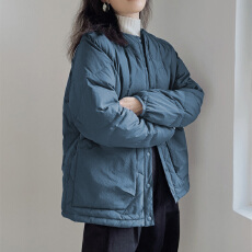 批发2025冬季新款宽松显瘦不臃肿保暖绗缝轻薄棉<b class='q'>服</b>短款女小个子<b class='q'>潮</b>棉袄