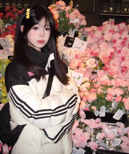 아메리칸 레트로 화이트 알파벳 패치워크 면 의류 여성 학원 새로운 겨울 면 의류 두꺼운 보온 재킷 목화 진딧물