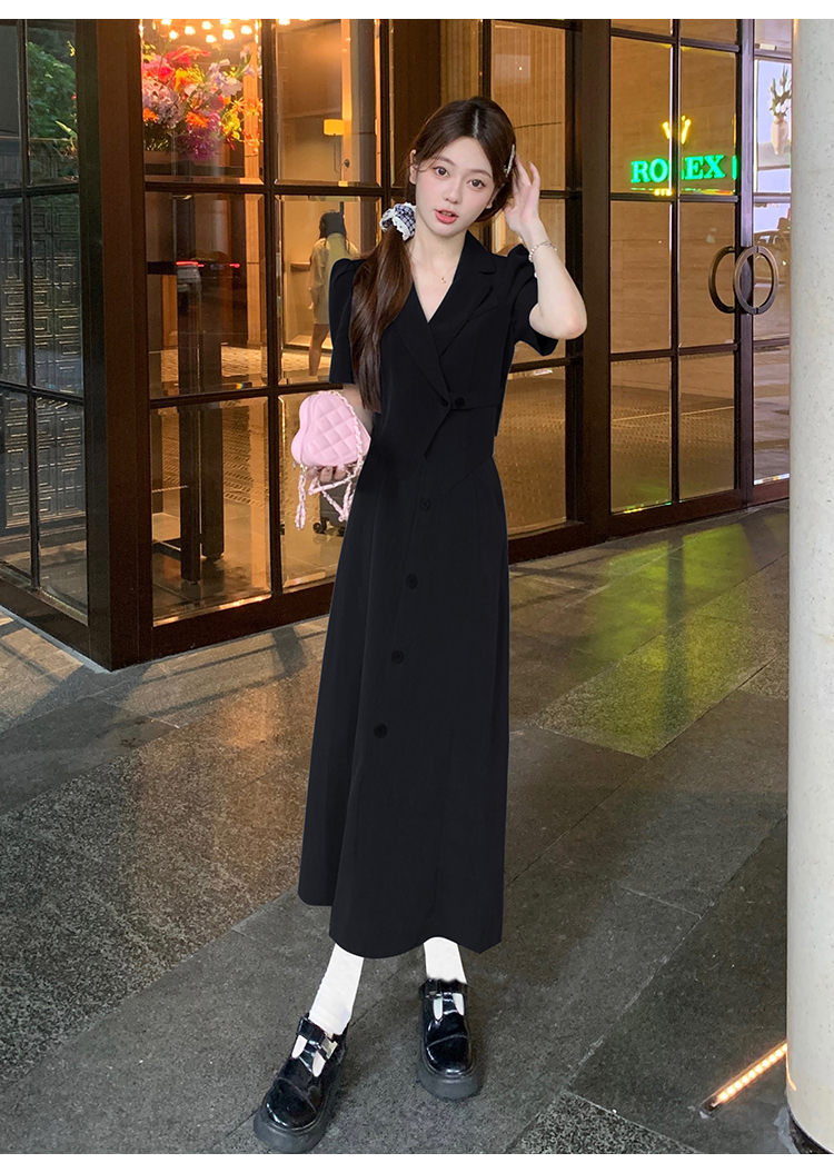 투피스 세트 새로운 한 부서 학원 스타일 점프 슈트 치마 여름 고급 센스 정장 치마 롱 스커트 세트