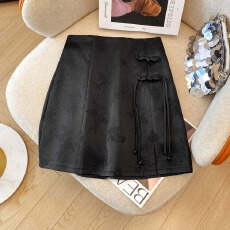 批发实拍大码胖mm半身裙女春<b class='q'>夏</b>新款复古缎面大码包臀裙批发