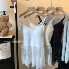 批发【 纯棉双层内带胸垫】韩版穿搭v领<b class='q'>长袖</b>修身显瘦开叉辣妹上衣