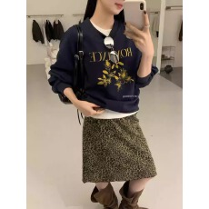 批发韩版华棉复合-薄款/加绒 秋冬装加绒圆领卫衣女印花<b class='q'>宝宝</b>绒