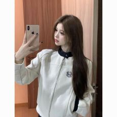 批发韩版机能风高级撞色美式短款棒球外套女春秋新款百搭<b class='q'>夹克</b>上衣