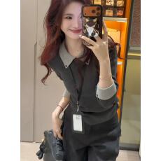 批发毛衣秋冬高级感<b class='q'>修身</b>内搭打底针织衫2025早秋短款长袖保暖上衣女装