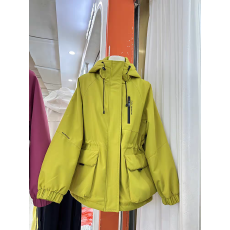 批发有货商超同版<b class='q'>中长款</b>收腰连帽外套女秋冬新款韩版宽松保暖<b class='q'>户外</b>冲锋