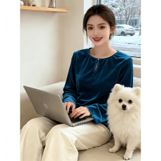 批发AI图有货 2026<b class='q'>春秋</b>新中式国风松弛感长袖衬衫法式气质减龄上衣女