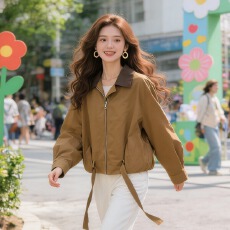 批发商城货三标齐全+数据爆款+千件备货 2026春<b class='q'>夏</b>工装夹克休闲短外套