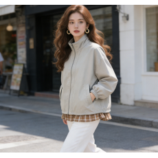 批发商城货三标齐全+数据爆款+千件备货 2026春夏季工装拼接夹克外套