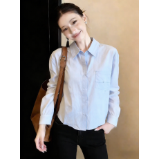 批发已量产+有货 2026春季重工刺绣撞色口袋<b class='q'>衬衫</b>长袖上衣<b class='q'>衬衣</b>防嗮外套