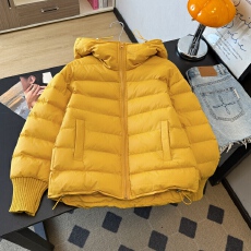 批发黄色棉服外套女2025冬季新款<b class='q'>大码</b>胖mm<b class='q'>宽松</b>巨好看加厚保暖连帽棉衣