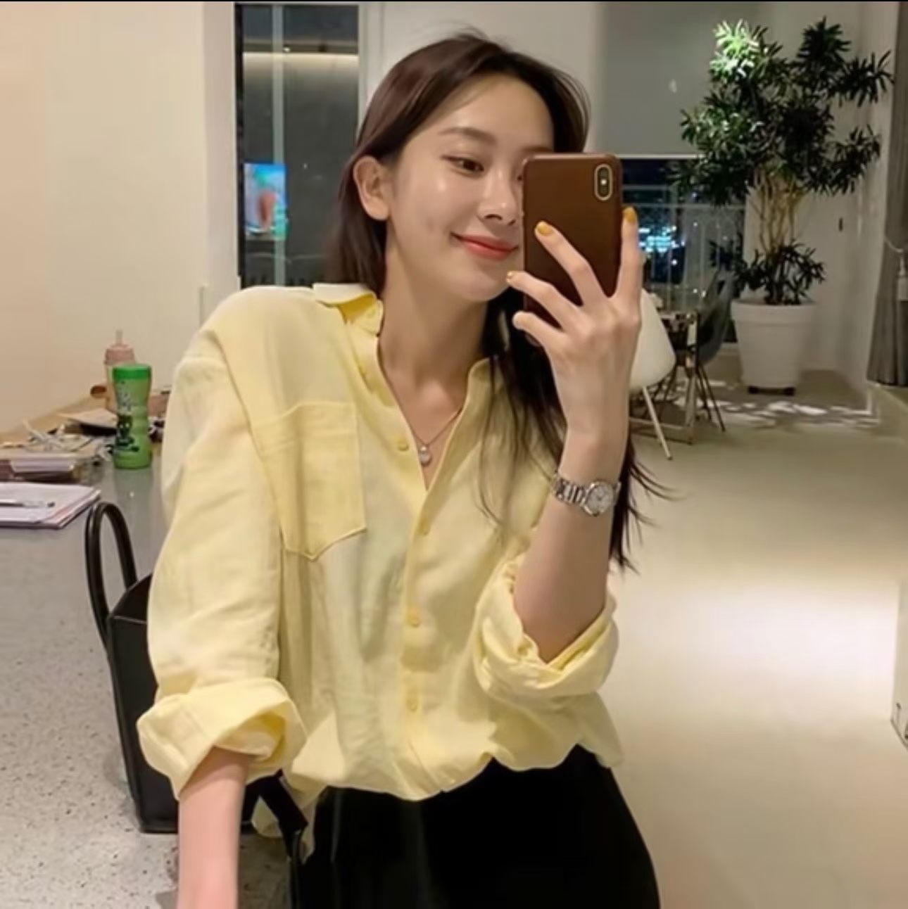 여름 새로운 품격 셔츠 자외선 차단 오픈 가디건 여성 코트 디자인 센스 루즈핏 면 린넨 외부 잡아라. 의류