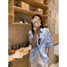 批发夏季新款气质衬衫防晒开衫外套女设计感宽松<b class='q'>棉麻</b>外搭<b class='q'>上衣</b>