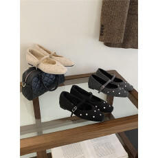 批发2025冬季新款水钻内增高毛毛鞋保暖