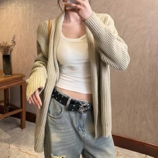 批发女装2026秋新款毛衣外套针织开衫百搭气质外搭上衣长袖慵懒风