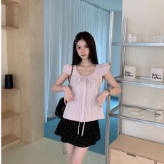 批发单排扣衬衫夏薄款