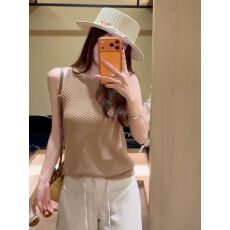 批发针织背心女外穿夏季新款时尚<b class='q'>修身</b>显瘦内搭上衣