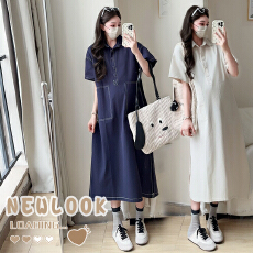 批发实拍 2026夏季韩版时尚休闲宽松<b class='q'>连衣裙</b>