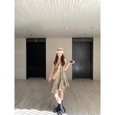 批发ASHENONLINE 很多小细节的流浪月球连衣<b class='q'>裙</b>