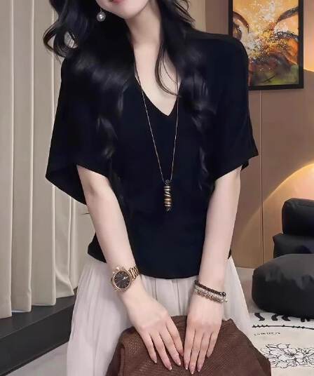 2026 년 봄 새로운 고급 센스 빛 럭셔리 캐주얼 품격 셔츠