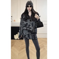 批发2025<b class='q'>韩国</b>东大门秋冬毛衣套装两件套提花毛衣女