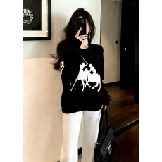 批发实拍 2025真实有货 现卖现拿 十三行新年潮韩国东大门秋冬毛衣女