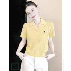 批发2026首发图夏季薄<b class='q'>针织</b>休闲风13行同款天丝羊毛麻花短袖绣花上衣女