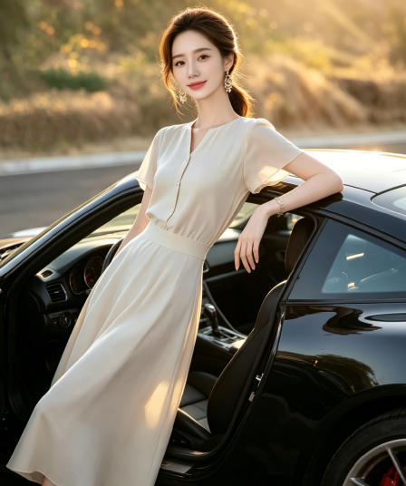 요정 가스 드레스 부드러운 바람 치마 아이들 2026 새로운 여름 빛 럭셔리 고급 센스 허리 수축 슬림해 보이는 품격 롱 스커트