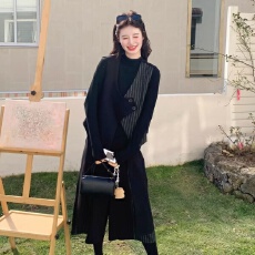 批发不规则条纹马甲打底衫阔腿裤两件套女早<b class='q'>秋</b>2026超火一整套ootd穿搭