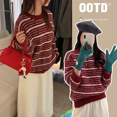 批发孕妇<b class='q'>春</b>秋套装2025秋冬季圣诞节新品羊驼毛衣两件套加绒加厚阔腿裤