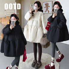 批发实拍现~ 秋冬新品加厚娃娃裙减龄棉服外套