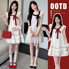 批发实拍现 夏季新品减龄飞飞袖小个子<b class='q'>连衣裙</b>