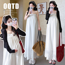 批发实拍现 夏季新品大码法式吊带<b class='q'>连衣裙</b>+防晒衣