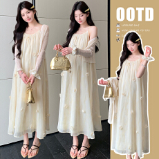 批发实拍现 夏季新品超仙吊带裙+防<b class='q'>晒衣</b>