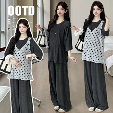 批发实拍现 夏季新品慵懒风舒适<b class='q'>上衣</b>阔腿<b class='q'>裤</b>+<b class='q'>马甲</b> 三件套