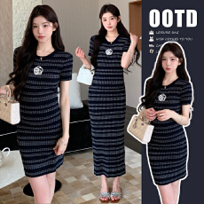 批发实拍 現货 气质辣妈法式设计感<b class='q'>小香风</b><b class='q'>连衣裙</b>