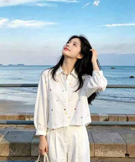 고급 센스 디자인 센스 우아함 다용도 패션 프랑스식 한 부서 고급 2026 여름 새로운 아름다운 맨위