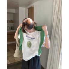 批发大码<b class='q'>女装</b>纯棉短袖t恤女2026夏季韩版新款学院风宽松<b class='q'>胖</b>mm200斤可穿