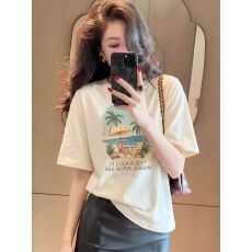 批发大码<b class='q'>女装</b>纯棉短袖t恤女2026夏季韩版新款学院风宽松<b class='q'>胖</b>mm200斤可穿