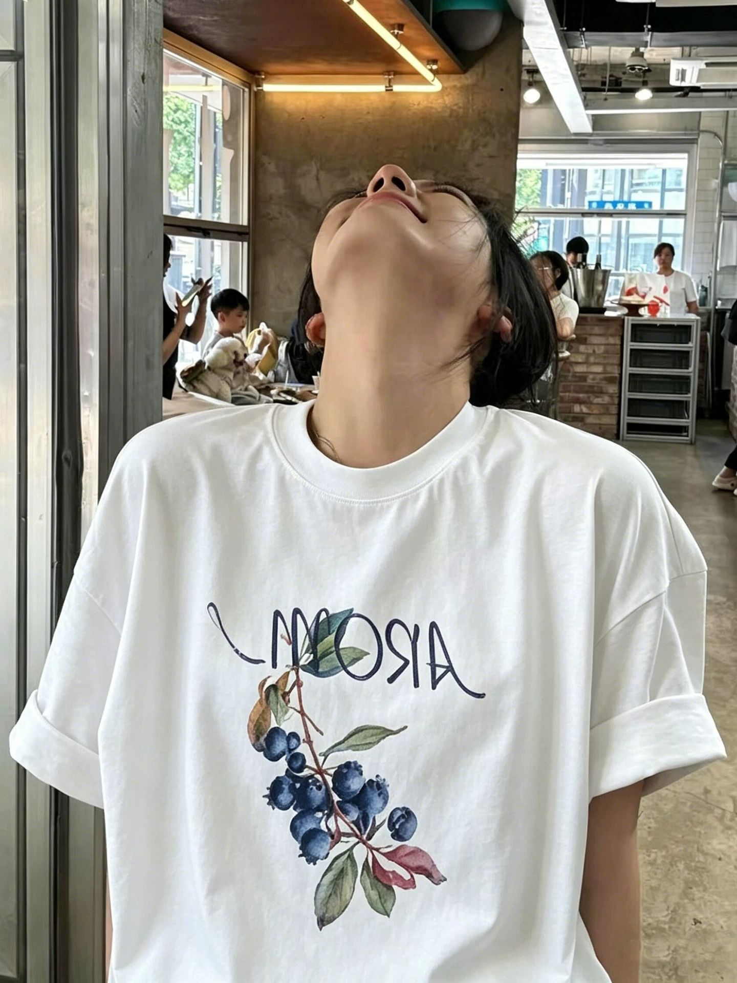 순면 반팔 티셔츠 여성 2026 여름 한국 스타일 새로운 학원 스타일 루즈핏 빅 사이즈 지방 mm 200 kg 웨어러블