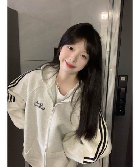 얇은 스타일 털이 있는 원본 솜씨 자수 순수한 Mianhua 면 복합 2026 가을 겨울 후드티 여성 재킷