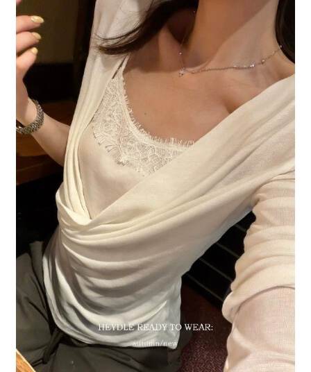 검은 콩 흠 청 치자 나무 늦게 와인 라이 경기 서울 흔들다 칼라 레이스 조각 작은 셔츠 부드러운 찹쌀 프로 피부 페이크 레이어드 맨위 여성