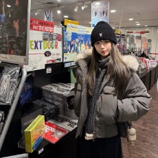 批发CEEYOU毛领连帽2026年新款派克羽绒棉服女海鸥灰宽松冬季保暖外套