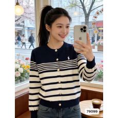 批发韩系圆领拼色<b class='q'>条纹</b>百搭长袖外套